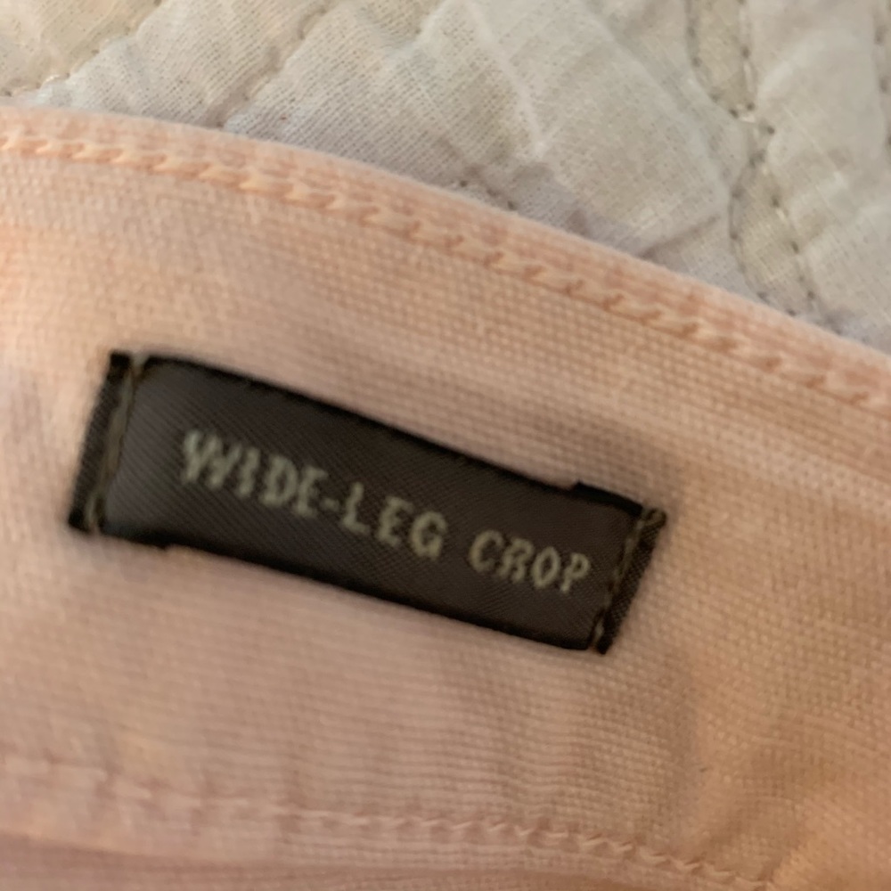 J. Crew Wide Leg Cropped Pants - Picture 7 of 8